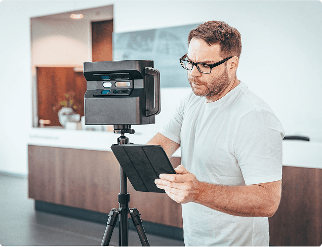 Photographer at work